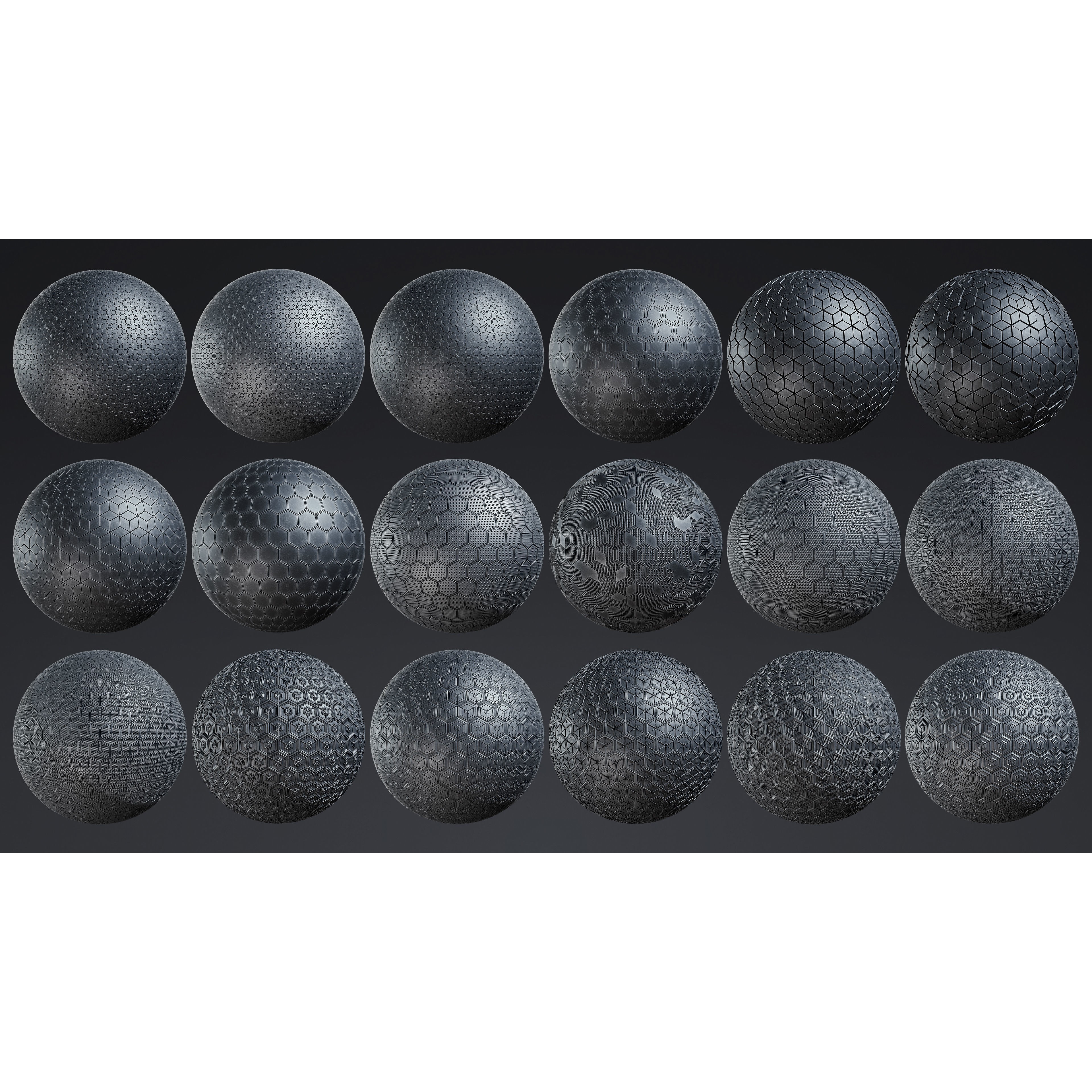 AstroMat Vol 01 - Sci-Fi Smart Materials 3D Model - View 17
