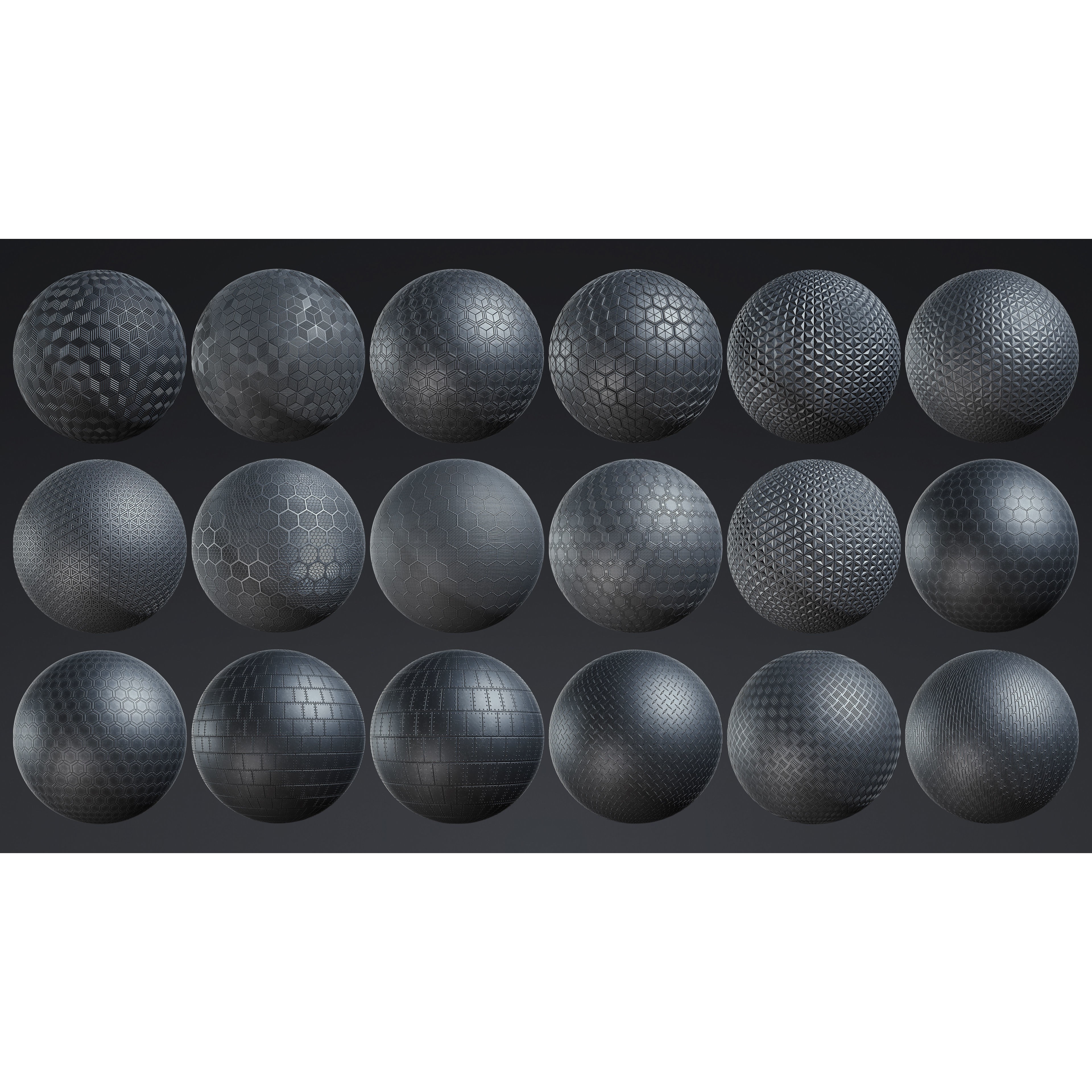 AstroMat Vol 01 - Sci-Fi Smart Materials 3D Model - View 18