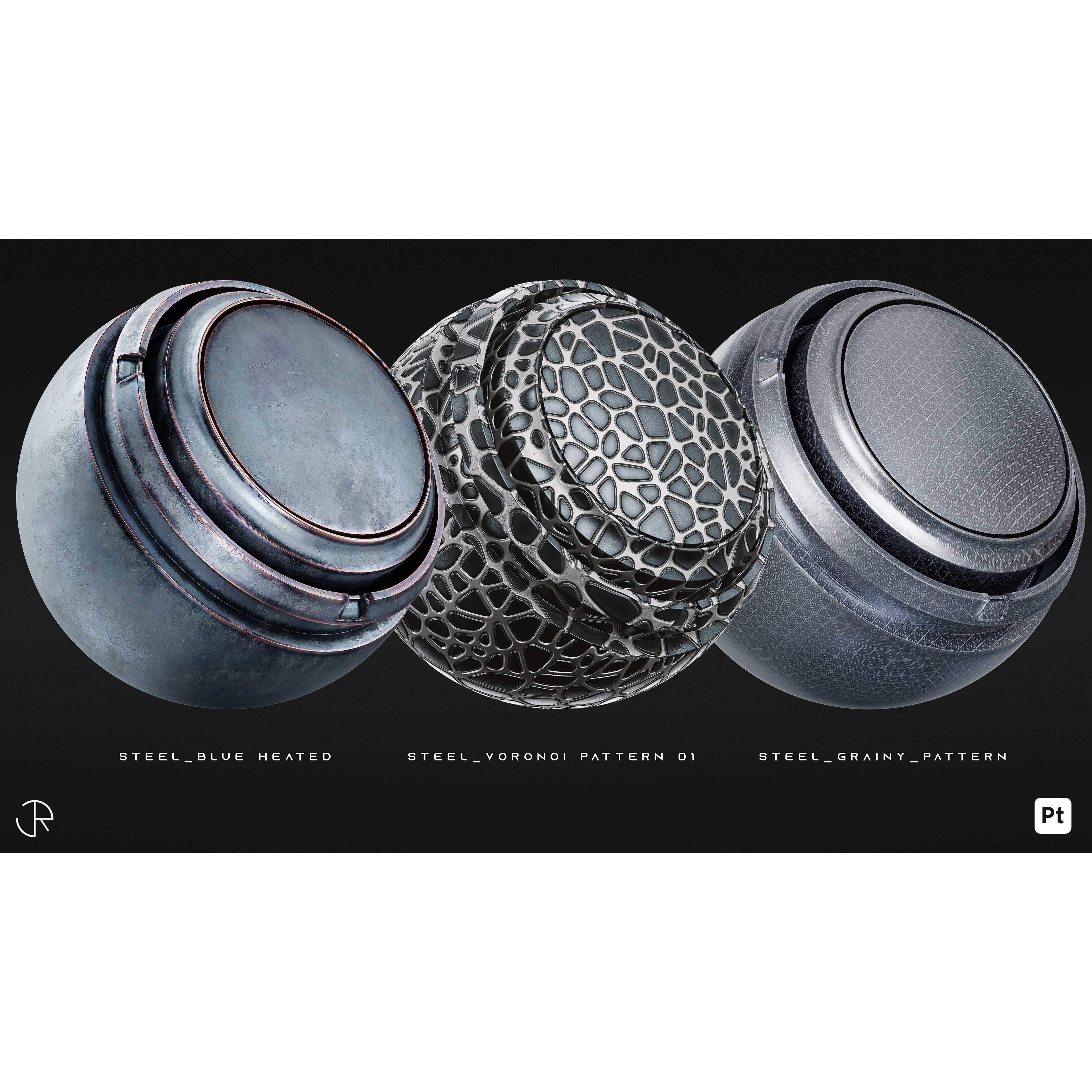 AstroMat Vol 01 - Sci-Fi Smart Materials 3D Model - View 5