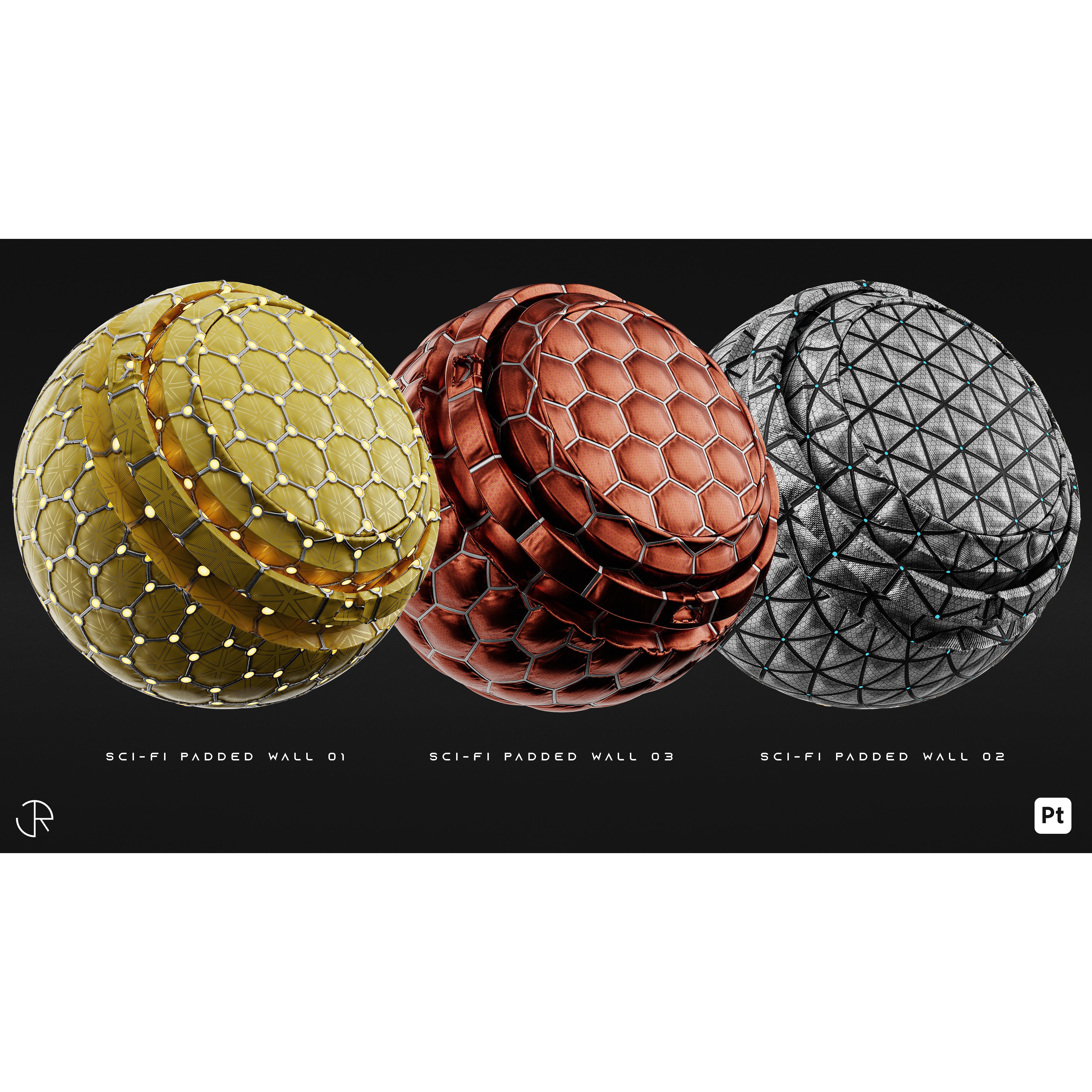 AstroMat Vol 01 - Sci-Fi Smart Materials 3D Model - View 9