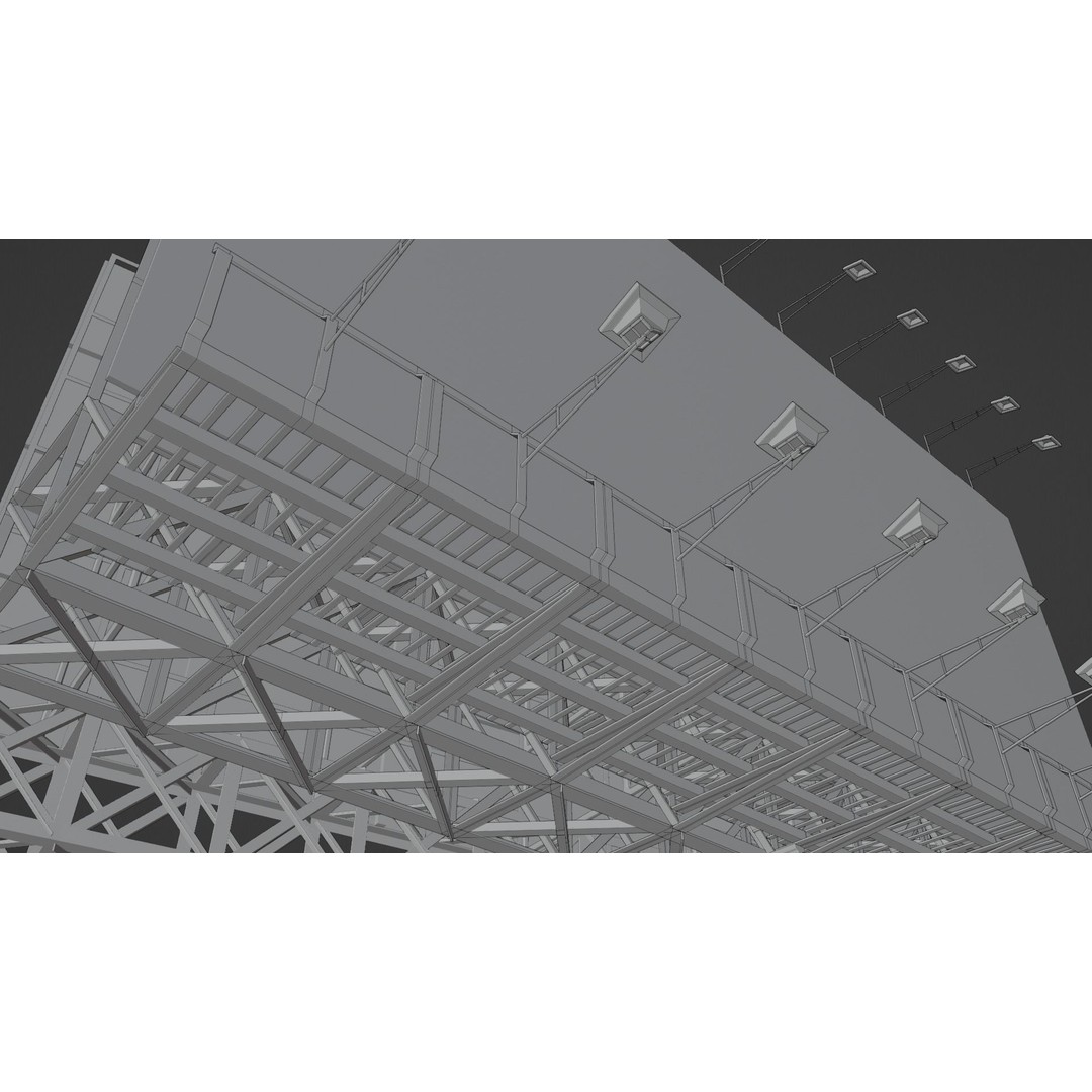 Billboard 3D Model – Realistic Architectural Asset, FBX & OBJ