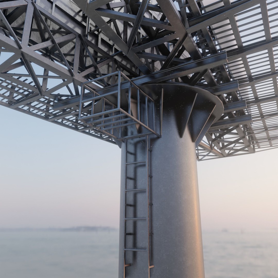 Billboard 3D Model – Realistic Architectural Asset, FBX & OBJ - View 7