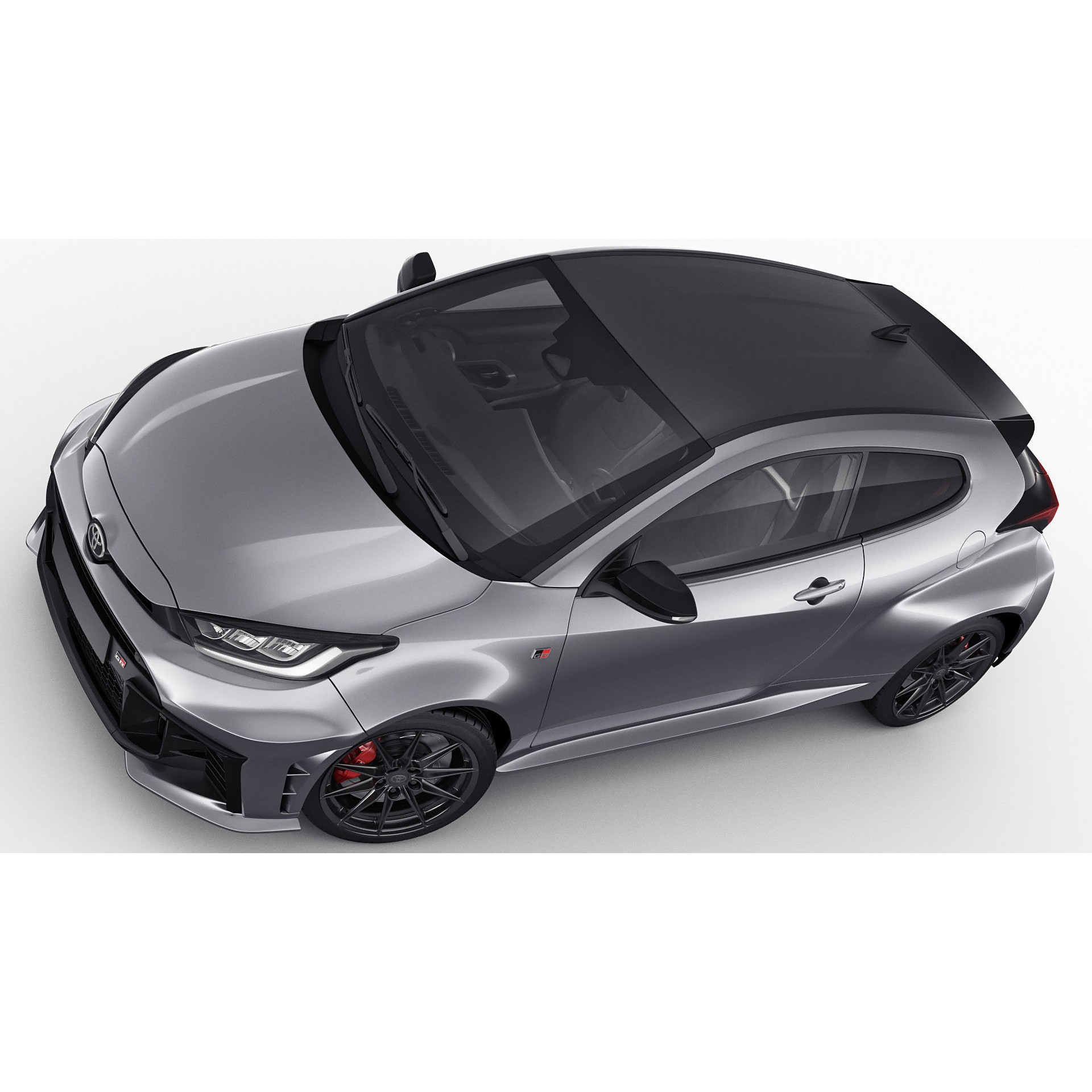 Toyota GR Yaris 2024 - Low-Poly Game-Ready 3D Model - View 13