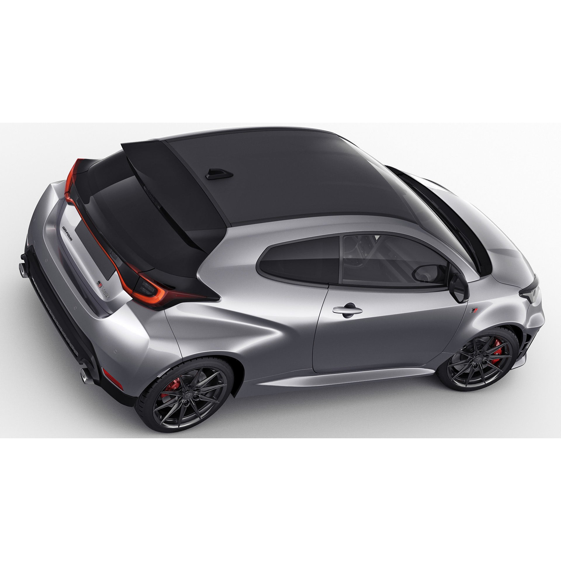 Toyota GR Yaris 2024 - Low-Poly Game-Ready 3D Model - View 14