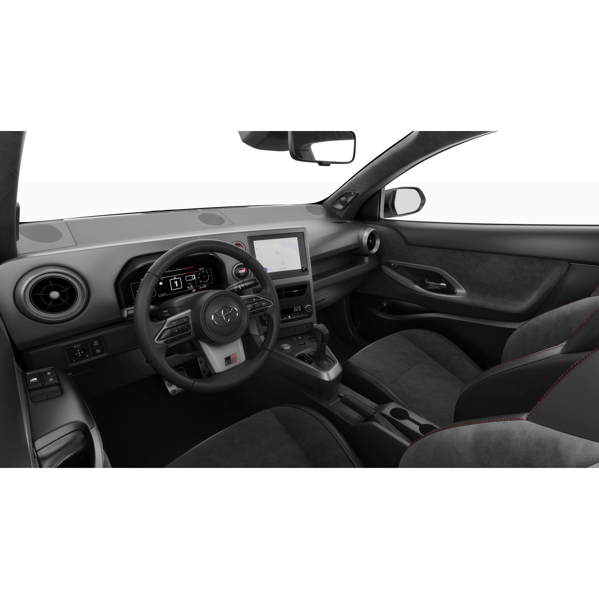 Toyota GR Yaris 2024 - Low-Poly Game-Ready 3D Model - View 22