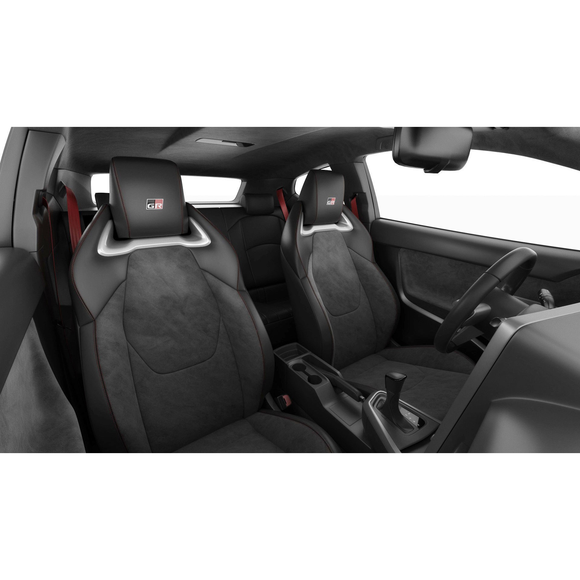 Toyota GR Yaris 2024 - Low-Poly Game-Ready 3D Model - View 23