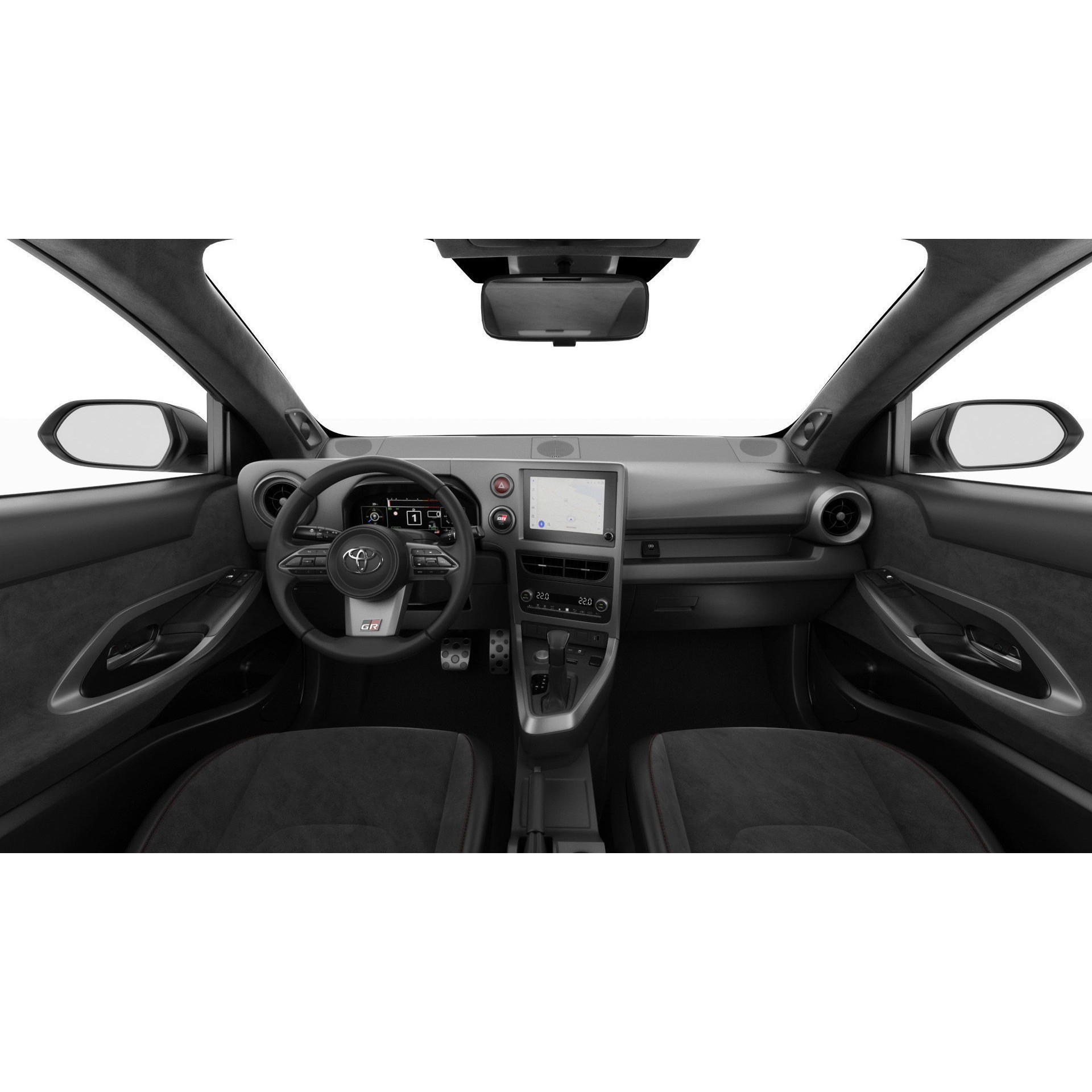 Toyota GR Yaris 2024 - Low-Poly Game-Ready 3D Model - View 25