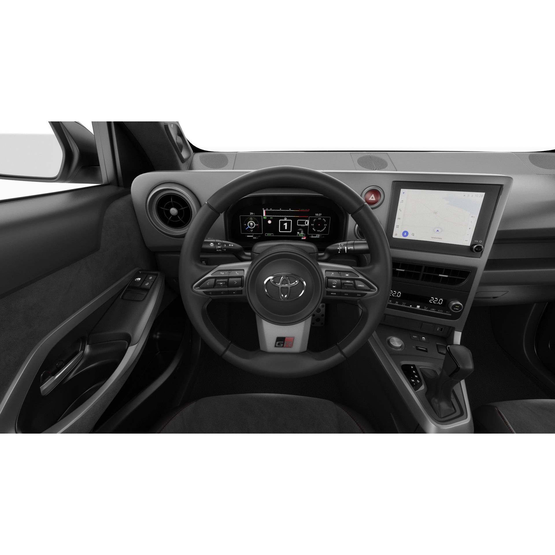 Toyota GR Yaris 2024 - Low-Poly Game-Ready 3D Model - View 26