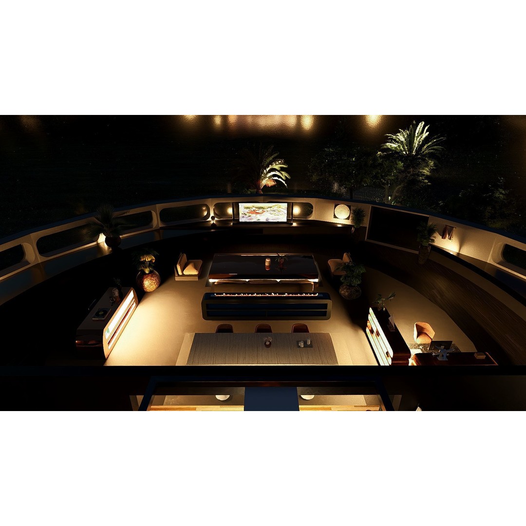 Futuristic Dome House 3D Model – Luxury Architecture Design, SketchUp - View 17