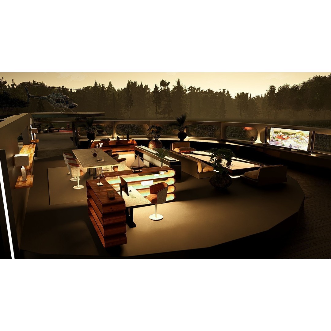 Futuristic Dome House 3D Model – Luxury Architecture Design, SketchUp - View 21