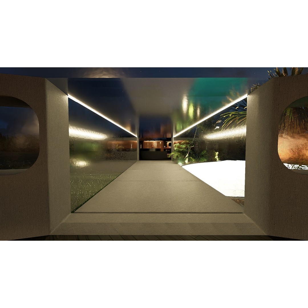 Futuristic Dome House 3D Model – Luxury Architecture Design, SketchUp - View 27