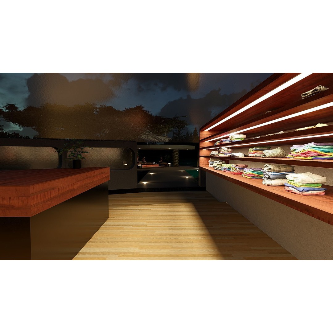 Futuristic Dome House 3D Model – Luxury Architecture Design, SketchUp - View 35