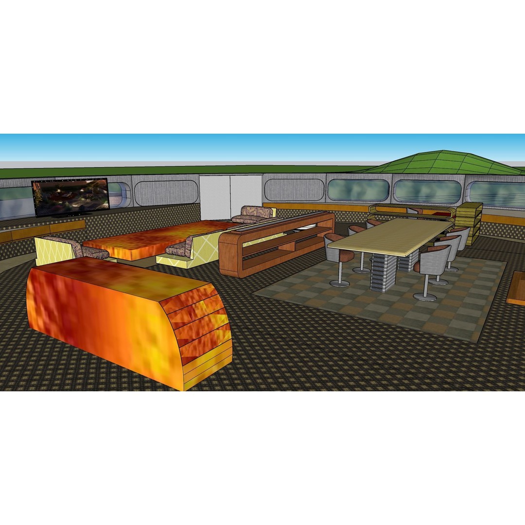 Futuristic Dome House 3D Model – Luxury Architecture Design, SketchUp - View 53