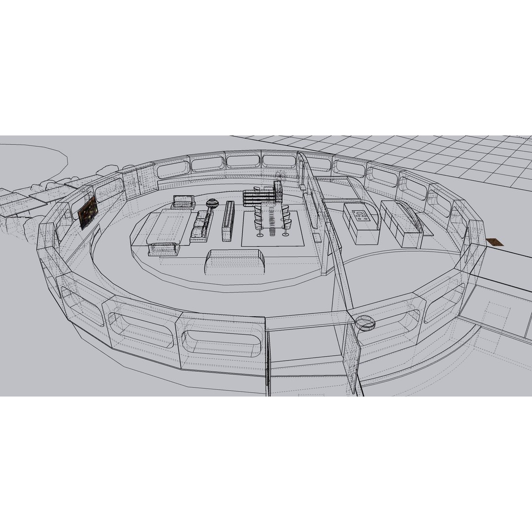 Futuristic Dome House 3D Model – Luxury Architecture Design, SketchUp - View 59