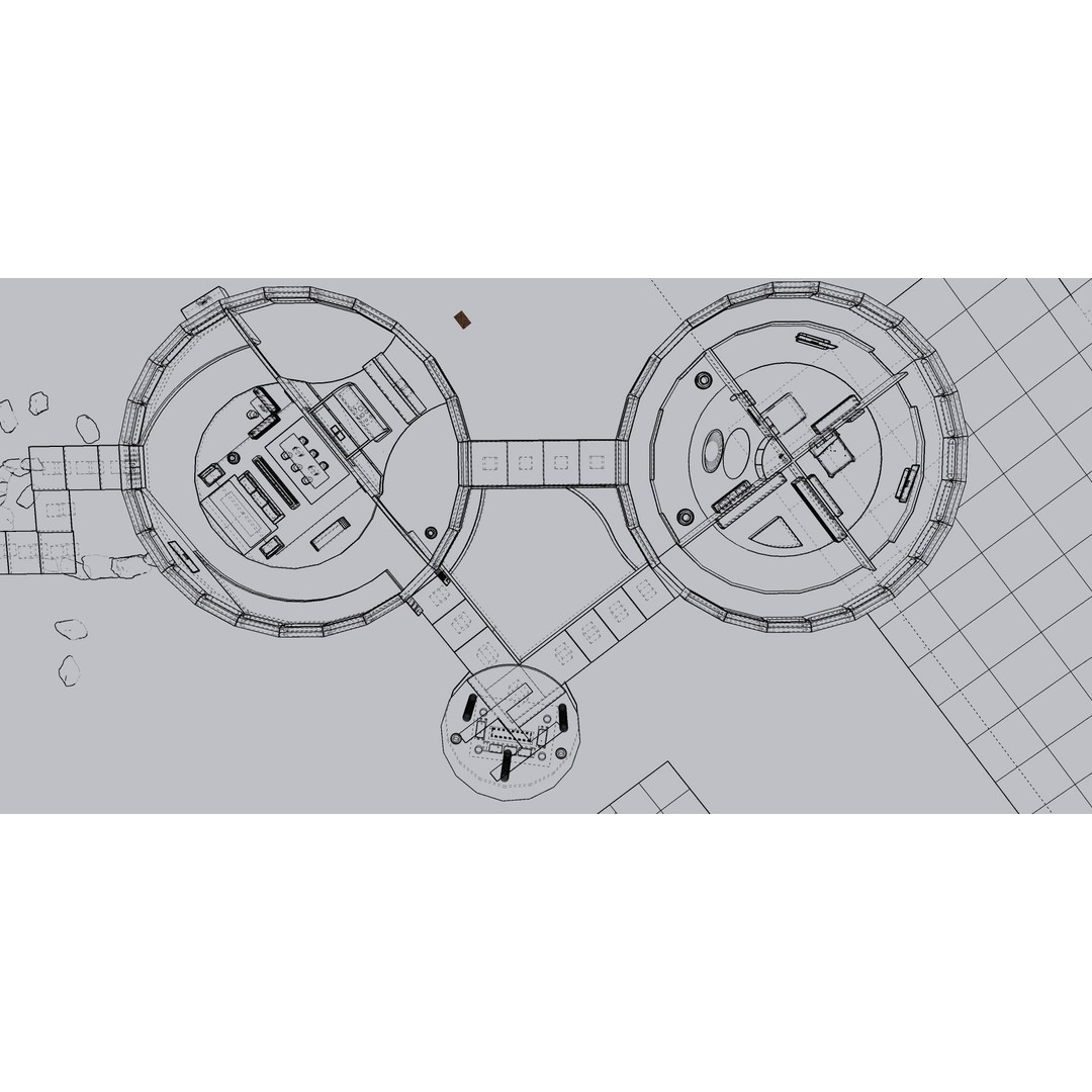 Futuristic Dome House 3D Model – Luxury Architecture Design, SketchUp - View 63