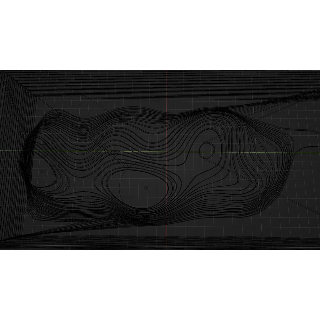 Abstract Concept Hall 3D Model – High Poly Interior Asset, Blender, FBX - View 12