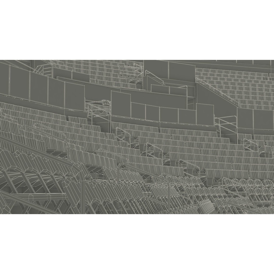 Interior FLA Live Arena 3D Model – Modern Indoor Sports Venue, FBX - View 47