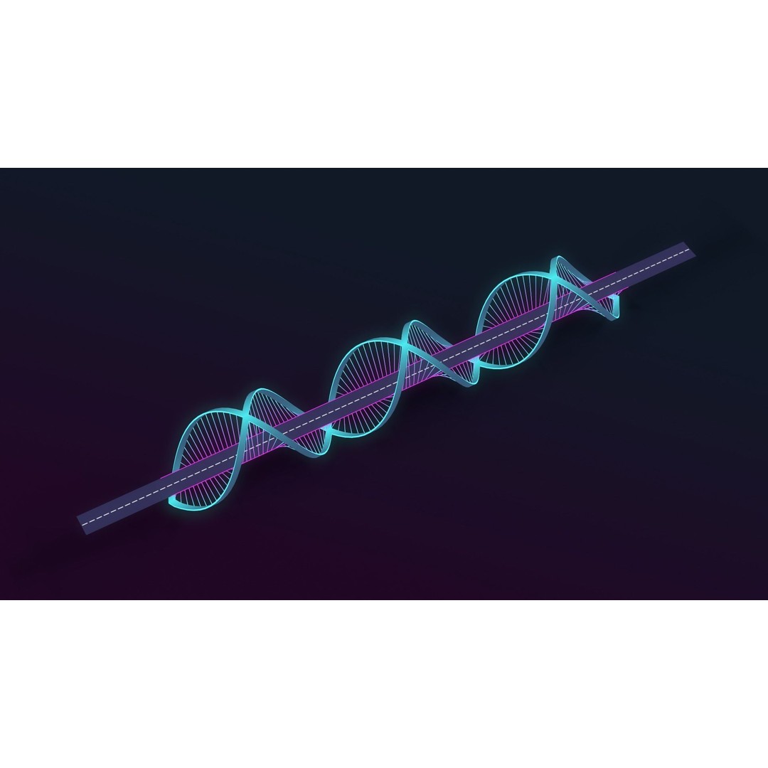 Neon Bridges 3D Model – Low Poly Architectural Asset, FBX - View 10