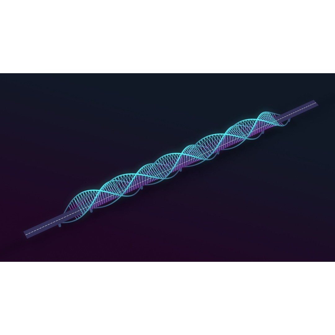 Neon Bridges 3D Model – Low Poly Architectural Asset, FBX - View 22