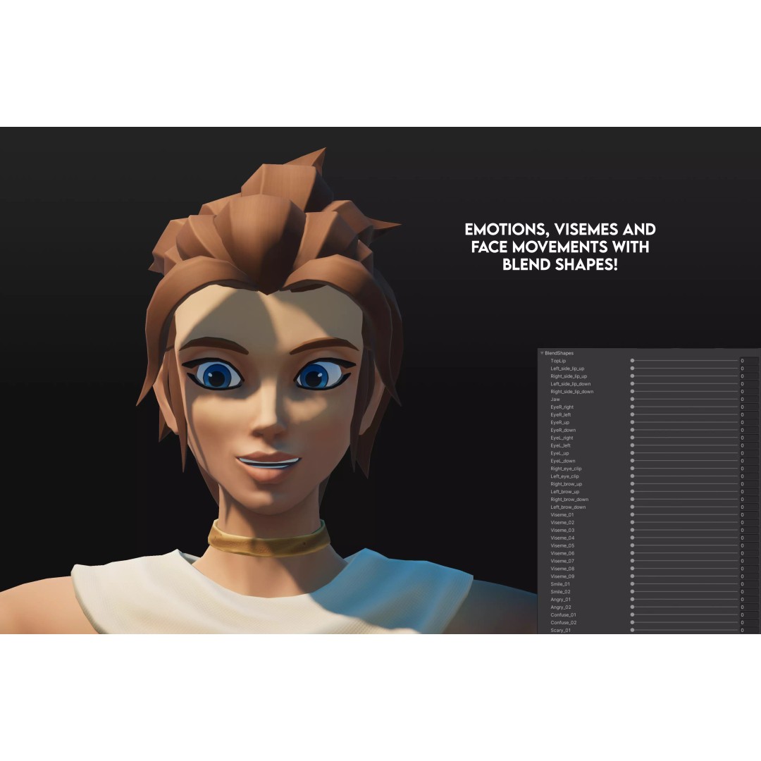 Medieval Modular Characters 3D Model – Stylized Low Poly Rigged Pack, FBX - View 13