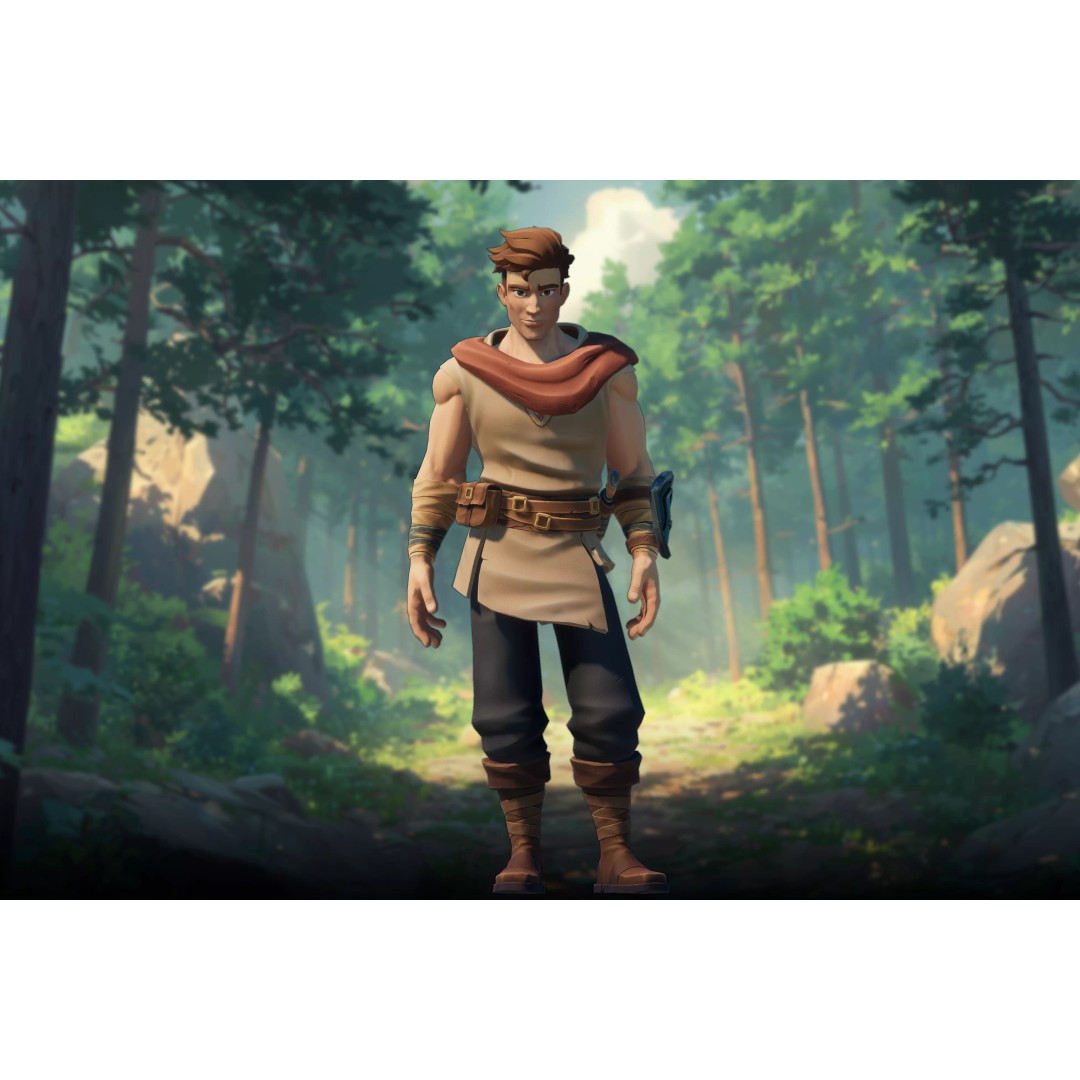 Medieval Modular Characters 3D Model – Stylized Low Poly Rigged Pack, FBX - View 3