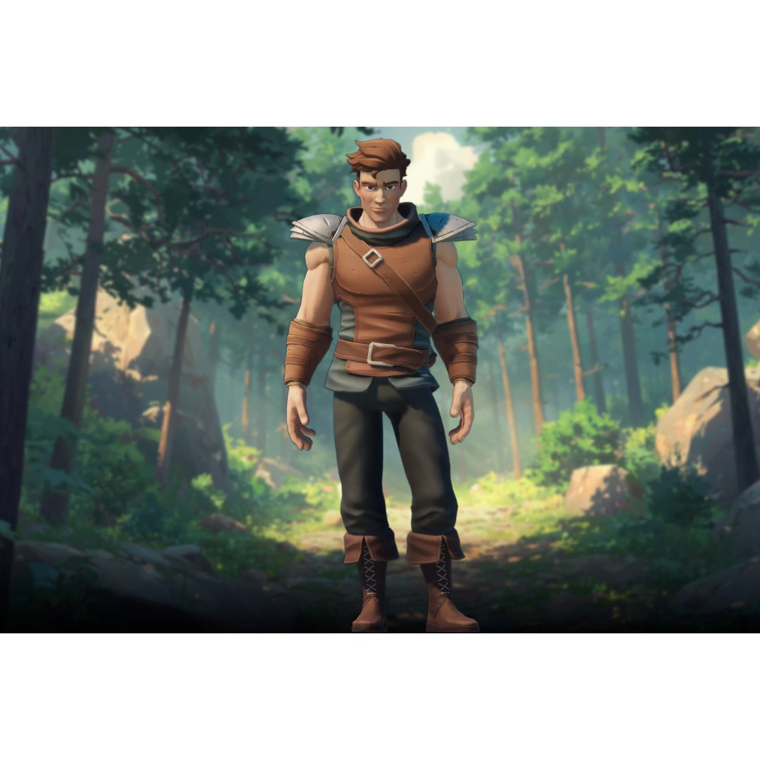 Medieval Modular Characters 3D Model – Stylized Low Poly Rigged Pack, FBX - View 4