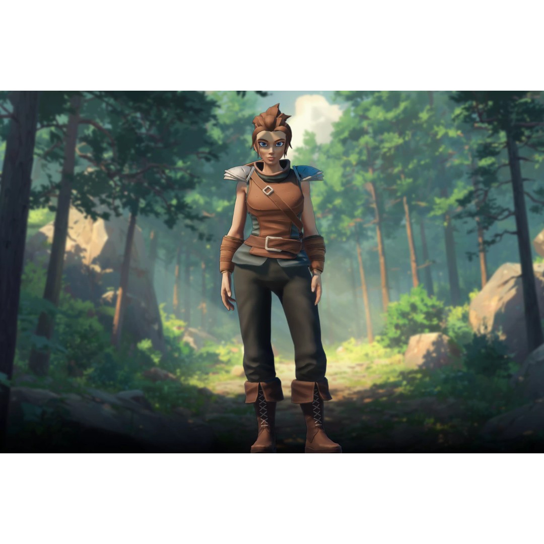 Medieval Modular Characters 3D Model – Stylized Low Poly Rigged Pack, FBX - View 8