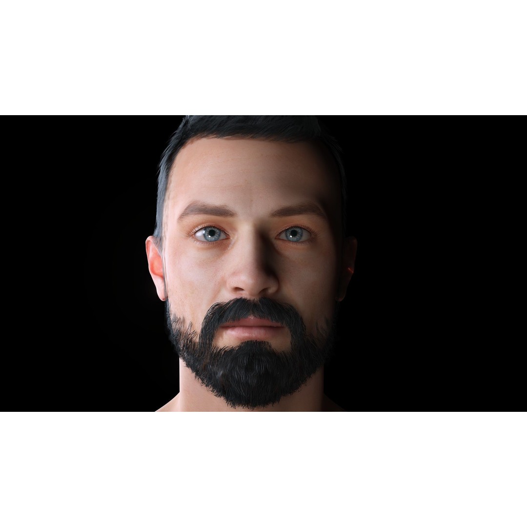Realistic Police Officer 3D Model – Low Poly Rigged Character, FBX - View 7