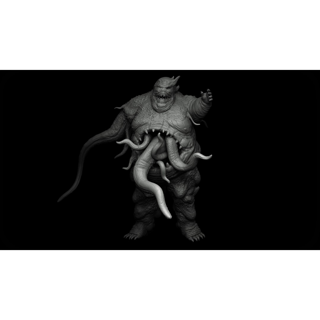 Undead Creature 3D Model – IMM Brush Mega Pack for Zbrush - View 10
