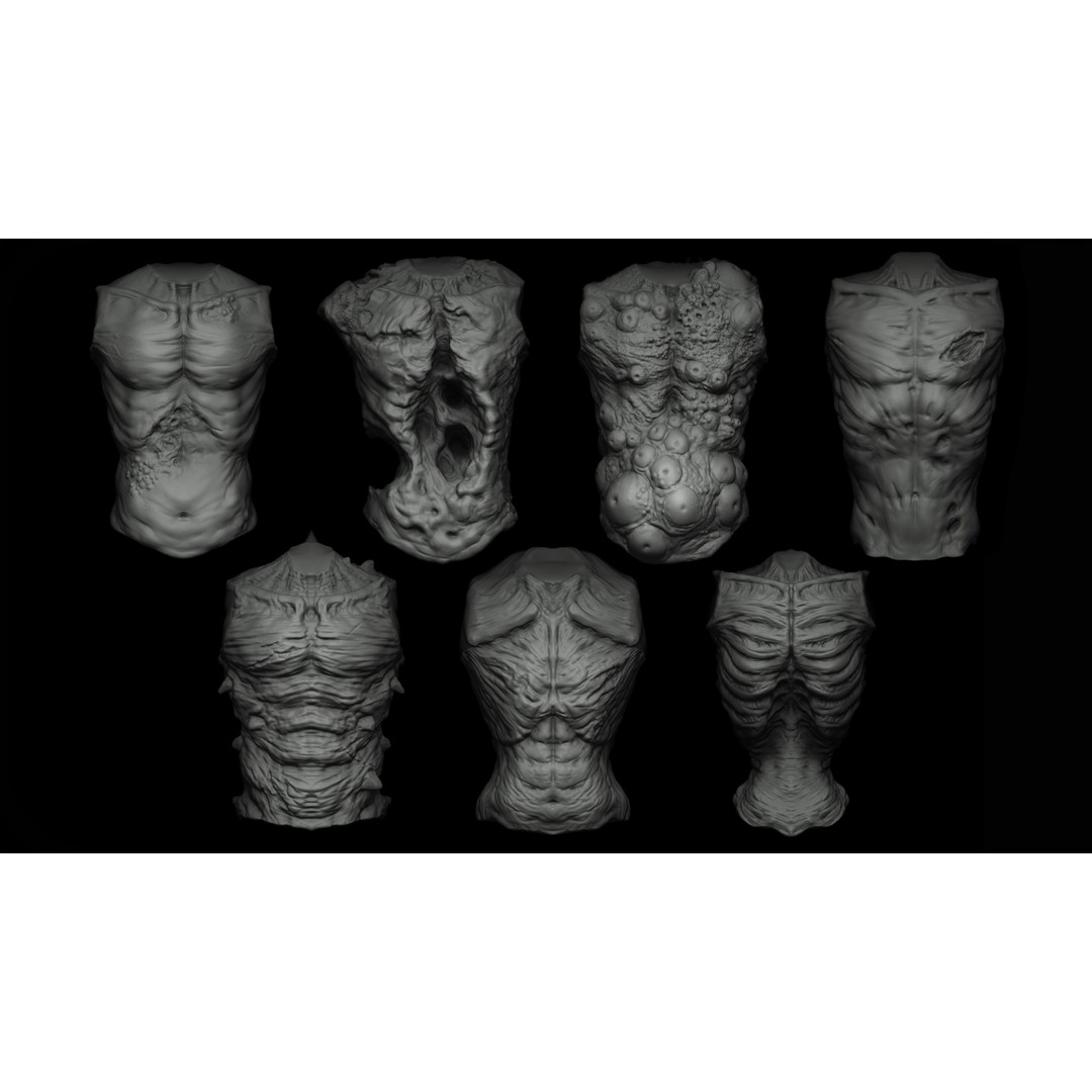 Undead Creature 3D Model – IMM Brush Mega Pack for Zbrush - View 15