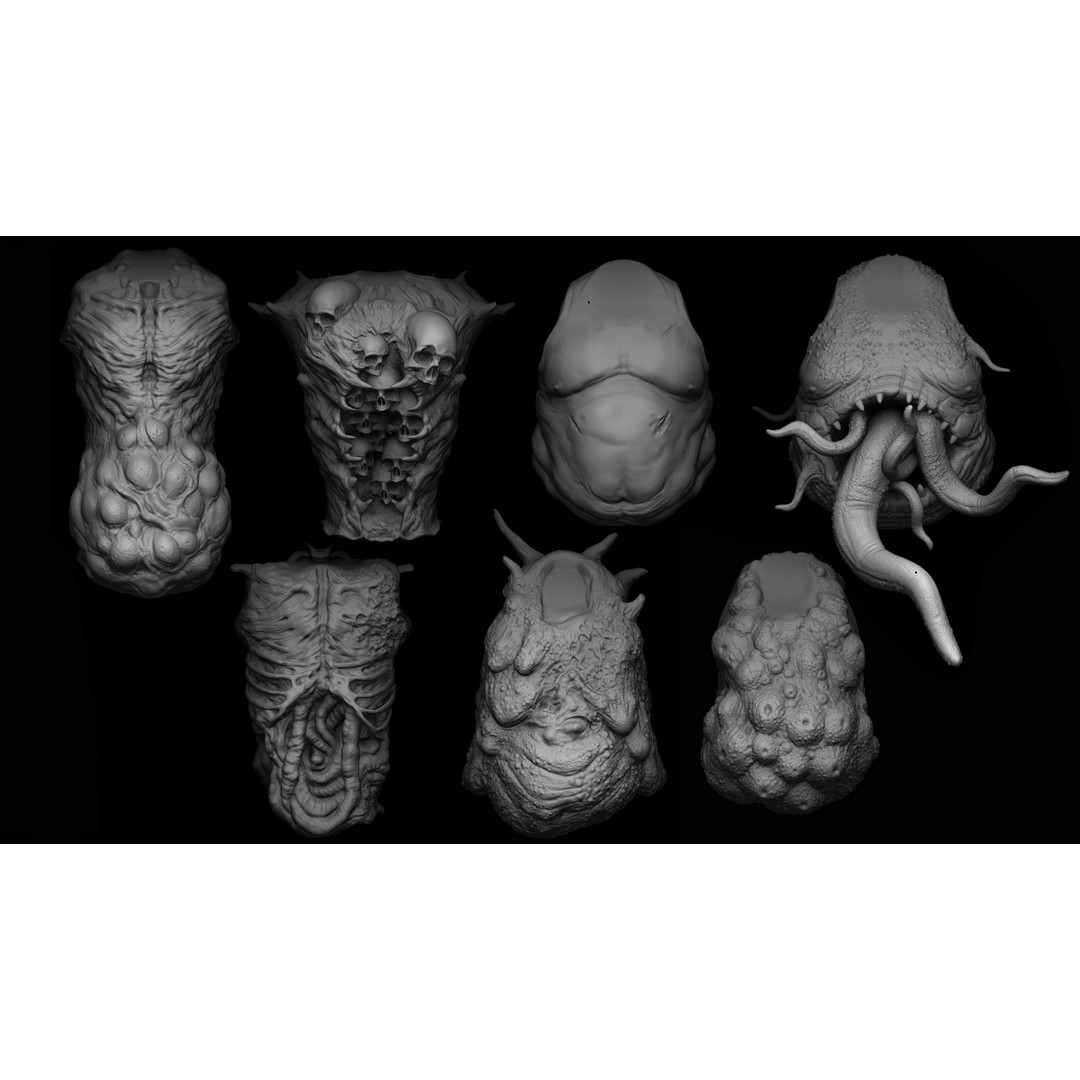 Undead Creature 3D Model – IMM Brush Mega Pack for Zbrush - View 16