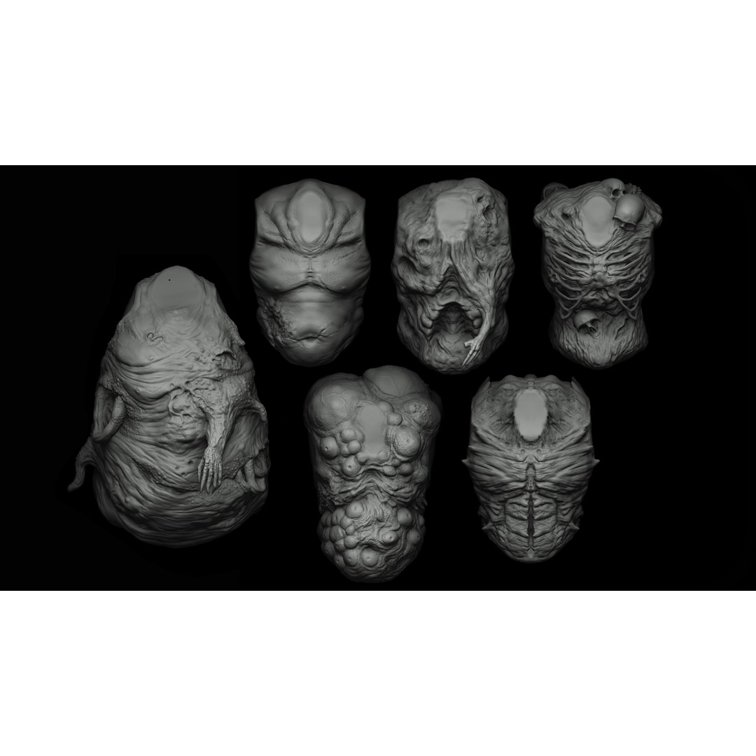Undead Creature 3D Model – IMM Brush Mega Pack for Zbrush - View 17