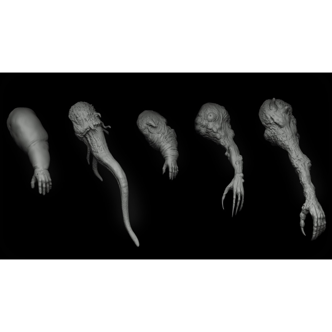 Undead Creature 3D Model – IMM Brush Mega Pack for Zbrush - View 20