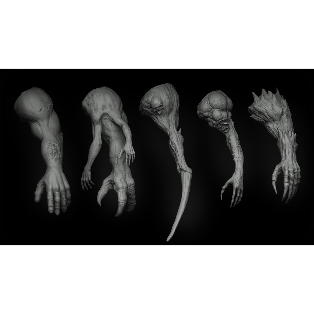 Undead Creature 3D Model – IMM Brush Mega Pack for Zbrush - View 21