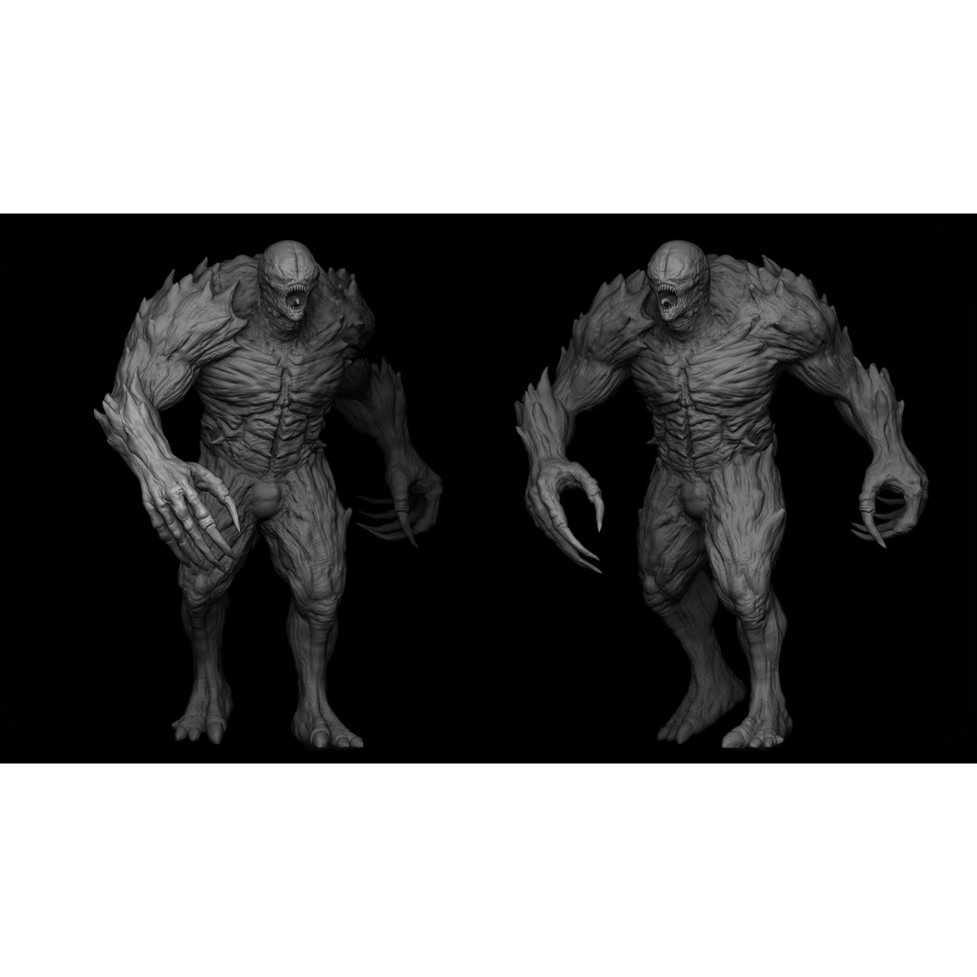 Undead Creature 3D Model – IMM Brush Mega Pack for Zbrush - View 5