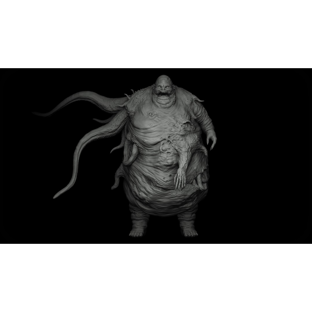 Undead Creature 3D Model – IMM Brush Mega Pack for Zbrush - View 7