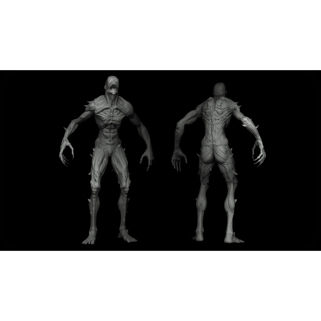 Undead Creature 3D Model – IMM Brush Mega Pack for Zbrush - View 9