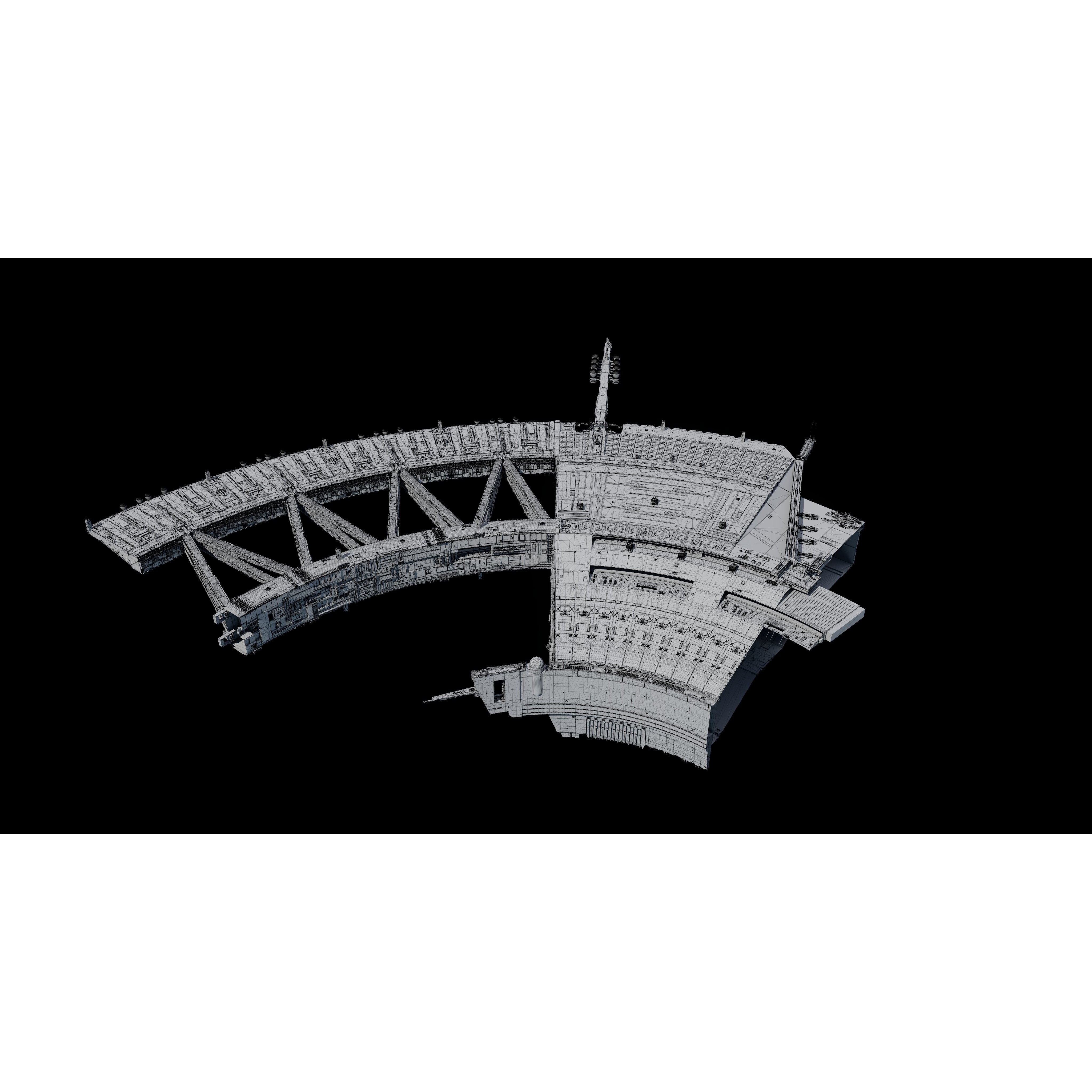 Shield Gate - Game-Ready 3D Model - View 5