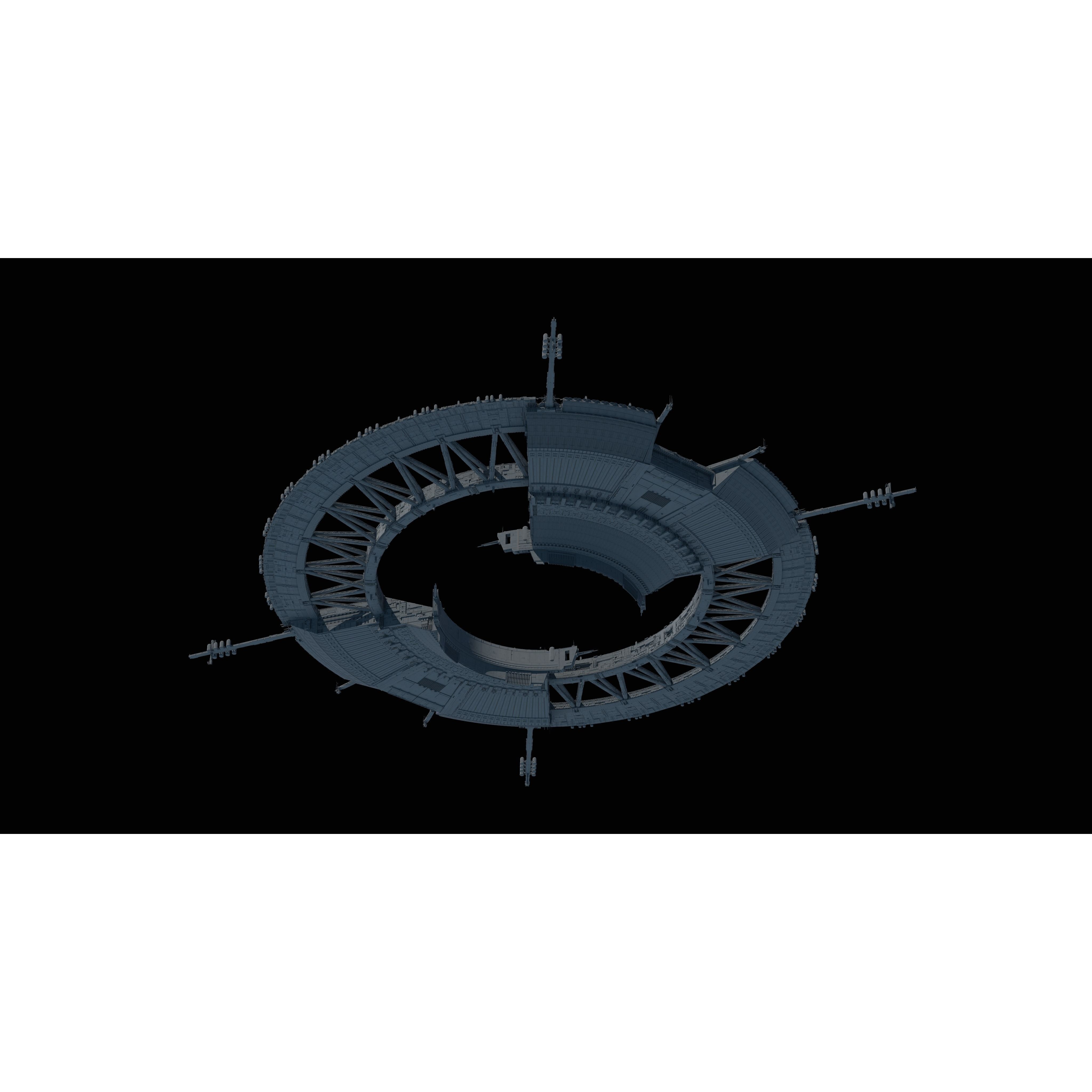 Shield Gate - Game-Ready 3D Model - View 7