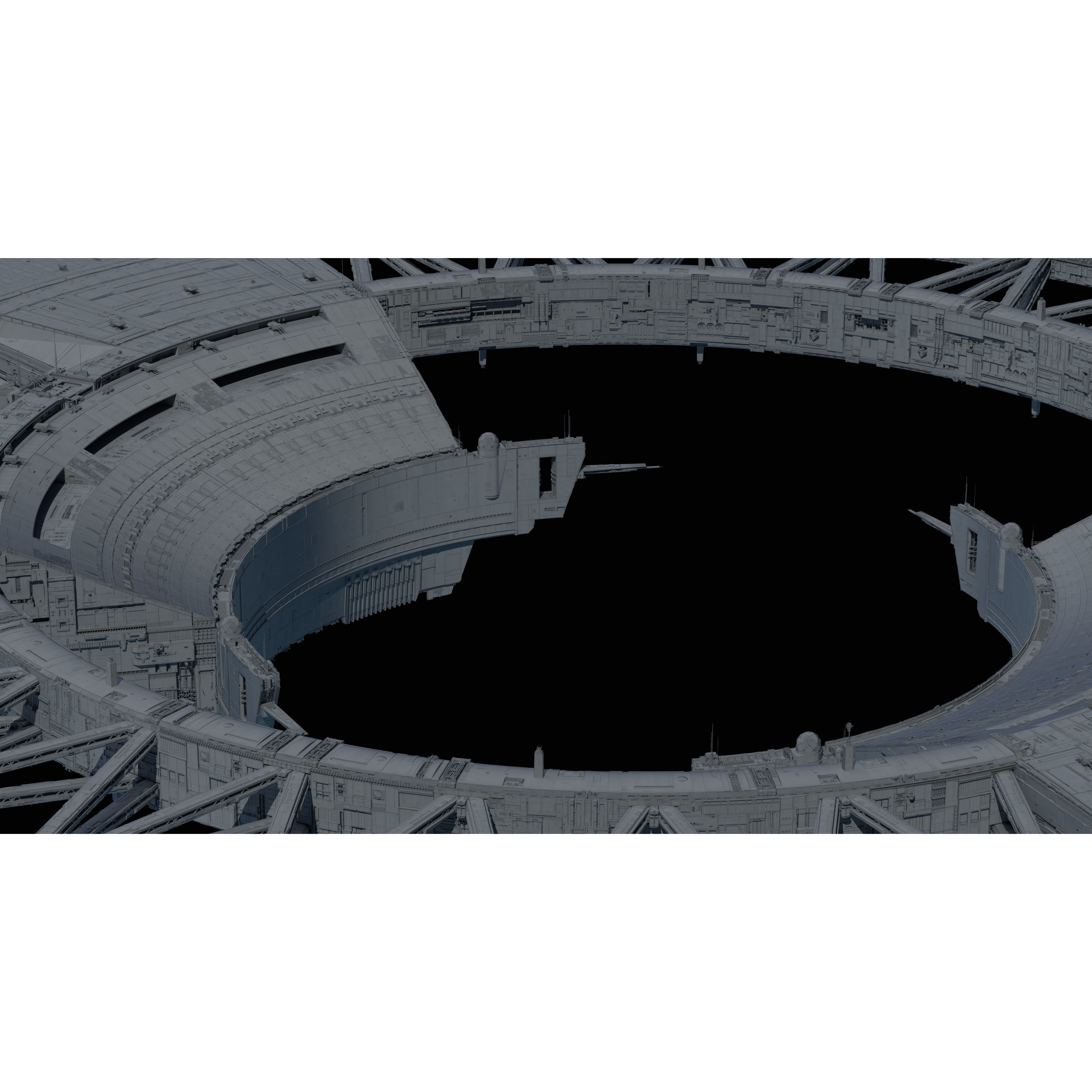 Shield Gate - Game-Ready 3D Model - View 8