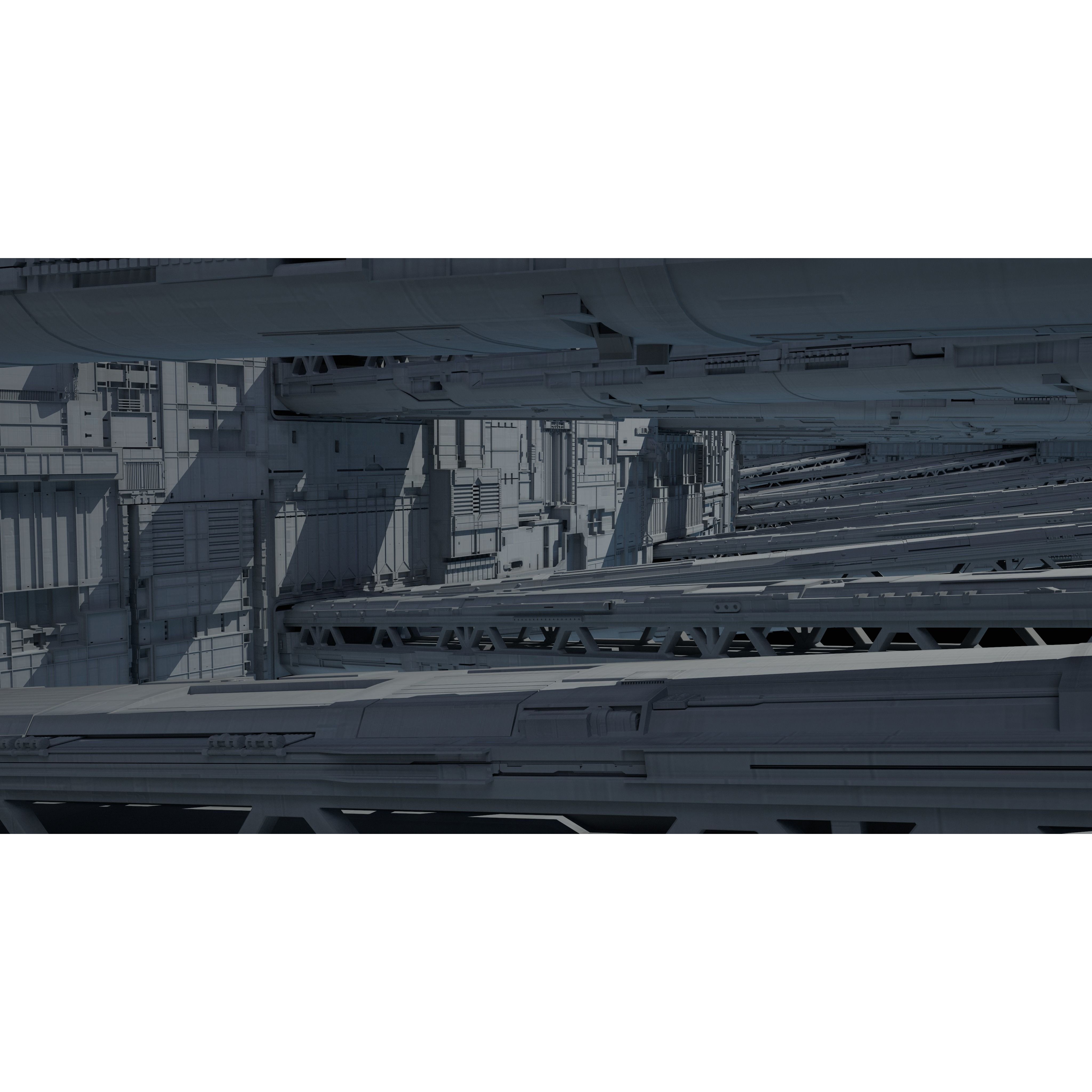 Shield Gate - Game-Ready 3D Model - View 9