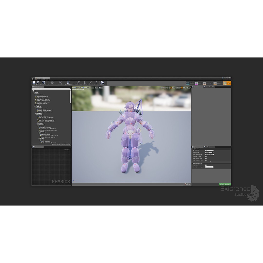 Stylized Warrior 05 3D Model – Low Poly Fantasy Character, Rigged PBR