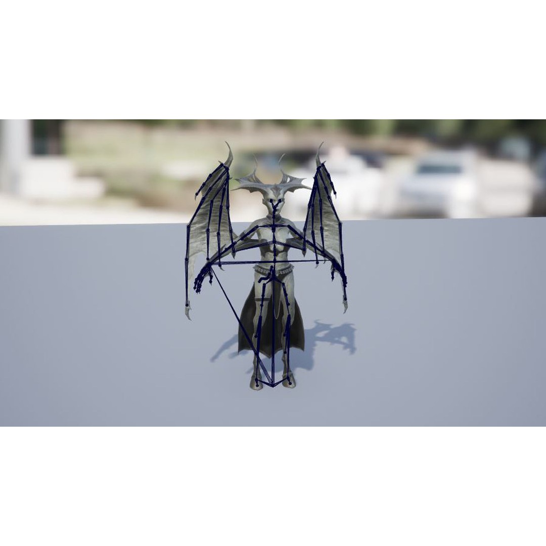 Succubus 3D Model – Low Poly Animated Character, FBX - View 24