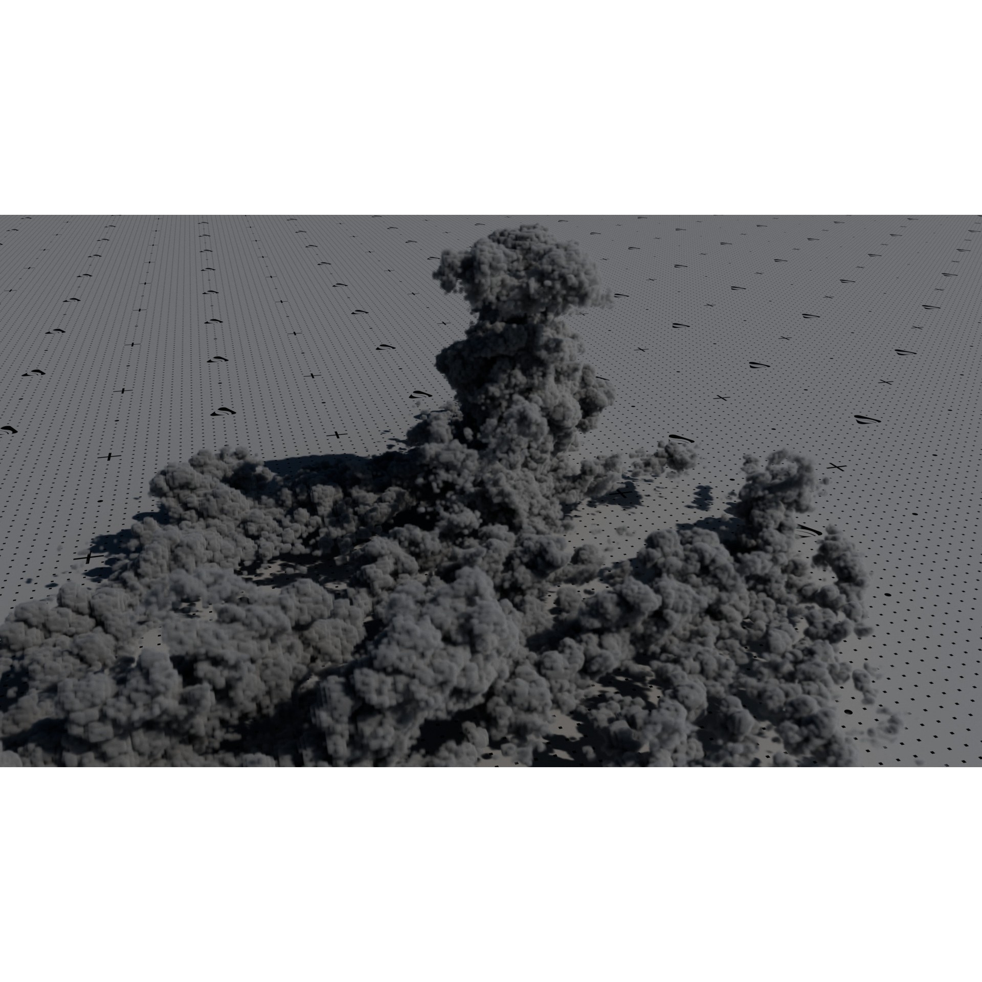 VDB Cumulonimbus Cloud Field 11 - Volumetric Cloud 3D Model