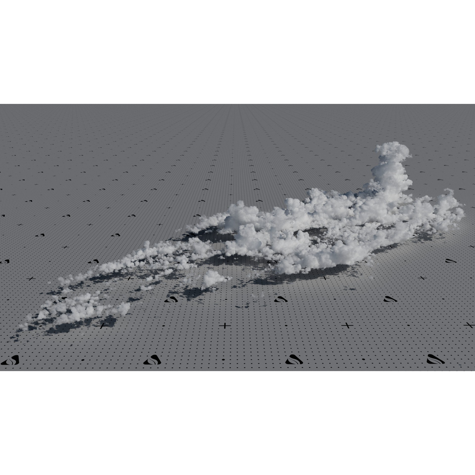 VDB Cumulonimbus Cloud Field 11 - Volumetric Cloud 3D Model - View 10