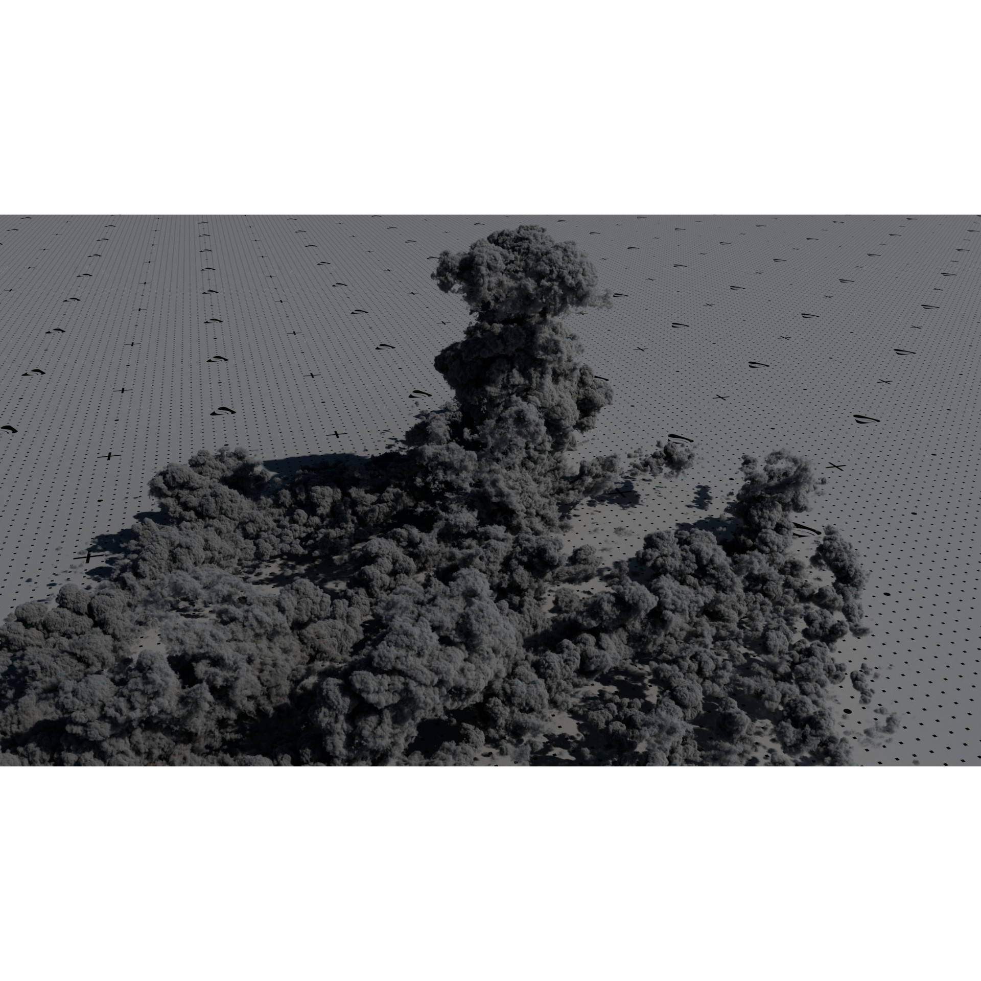 VDB Cumulonimbus Cloud Field 11 - Volumetric Cloud 3D Model - View 11