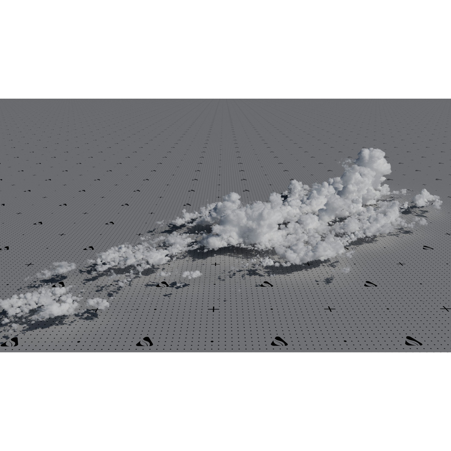 VDB Cumulonimbus Cloud Field 11 - Volumetric Cloud 3D Model - View 8