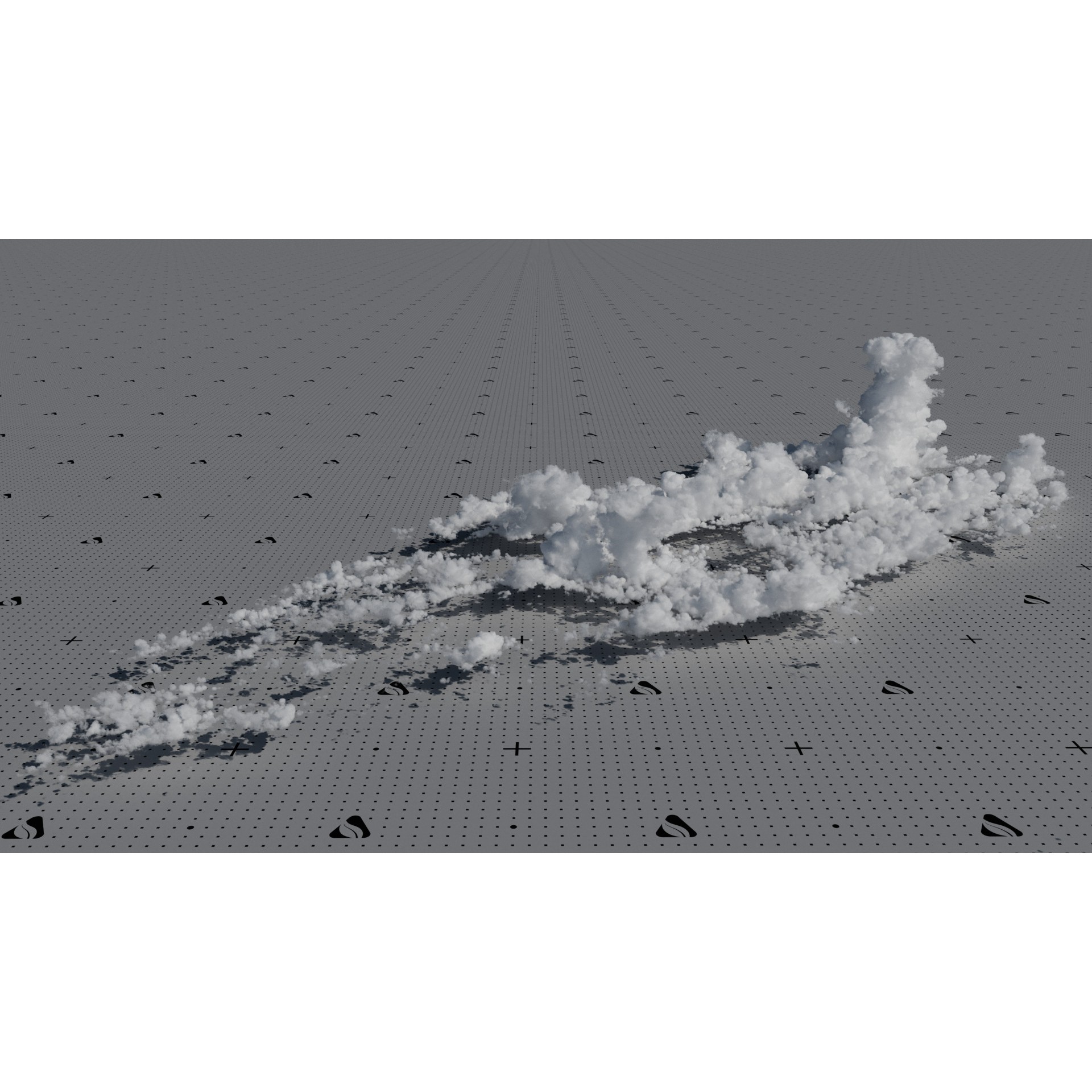 VDB Cumulonimbus Cloud Field 11 - Volumetric Cloud 3D Model - View 9