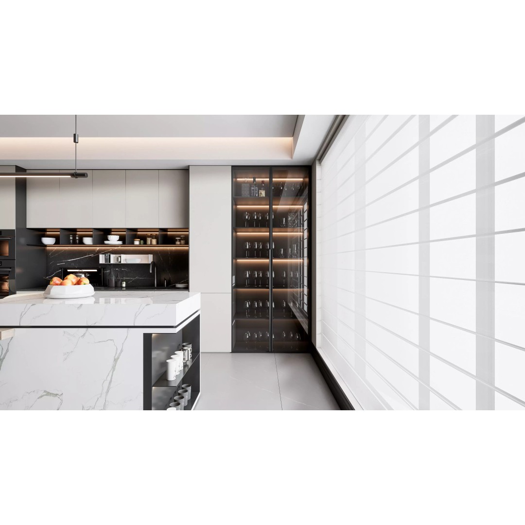Modern Kitchen 3D Model – Photorealistic Interior Scene, Blender, FBX - View 11