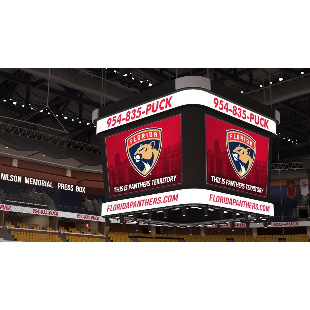 FLA Live Arena Interior Light 3D Model – High-Quality PBR Asset, FBX, OBJ - View 28